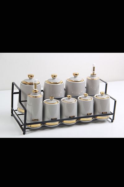 Generic Spice jar set