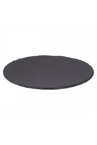 Secret de Gourmet Slate serving platter, round, 32 cm