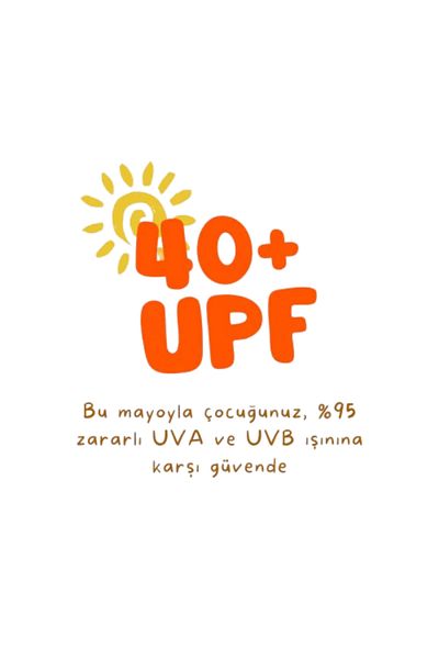 KidZee Παιδικό μαγιό με μακρυμάνικο μωρό με μανίκια Upf 40 Protection