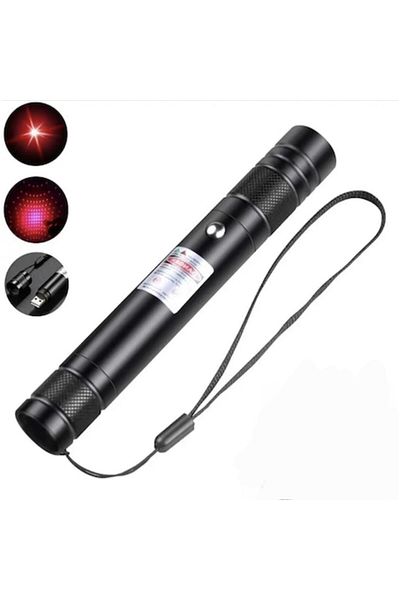 OEM Powerful Red Laser Pointer, Tnagora®, USB Charging, Metal, 10000 mW, Maximum Range 10 Km