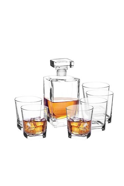 ALTOM DESIGN Σετ ουίσκι Aston, καράφα 0,75 λίτρων, 6 ποτήρια 280 ml