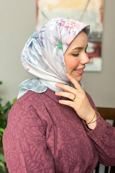 Armine Life Voile Scarf - Thin Summer Fabric - 10034L-08