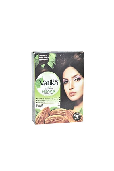 Vatika فاتيكا حناء ملونة للشعر - بني 4