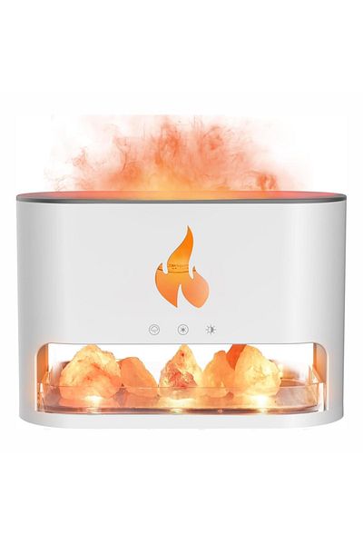 Denx A diffuser and humidifier with LED lighting that simulates candlelight dx2510
