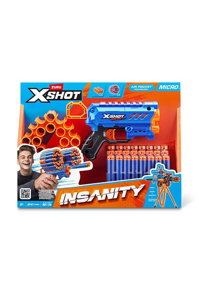 X-Shot Insanity Micro (24 Darts)