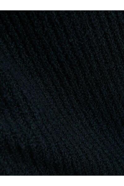 Jack & Jones JPRWINTER KNIT HALF ZIP STYD AW24 FERMUARLI DİK YAKA KAZAK KOYU YEŞİL 12277992-FO