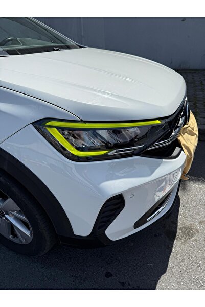 Volkswagen Wolkswagen Taıgo Far Sticker Set Sarı