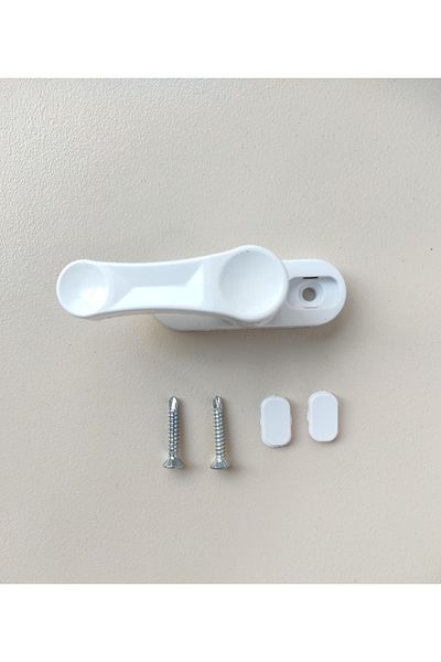 Aiwa 8 Pieces Pimapen Pvc Safety Lock for Metal Door Window
