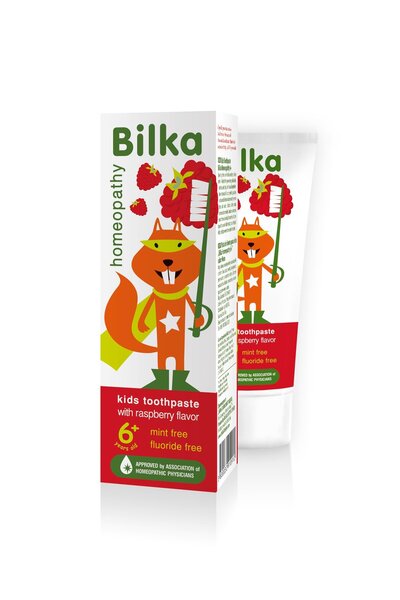 Bilka Collection Bilka Homeopati Sertifikalı Çocuk Diş Macunu 6+ Ahududu – Fl...