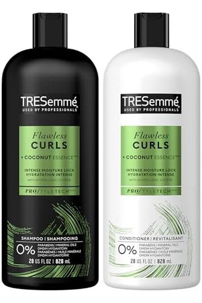 TRESemmé TRESemmé Flawless Curls - Curl Hydration With Vitamin B1 - Shampoo & Conditioner Set - 28 FL OZ (82