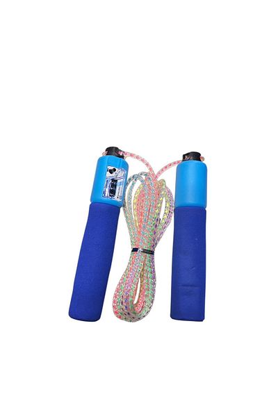 TOMBİ-X Exercise Training Athlete Skipping Rope with Rope Counter with Handle Training Tool Rope Exercise Home Sports