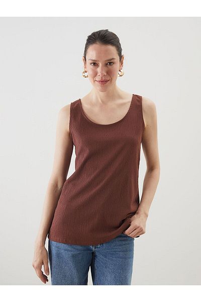 LC Waikiki U Neck Textured Women's Athlete