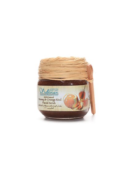 NEFERTARİ Honey and Orange Face Scrub by Nefertari - 175 g
