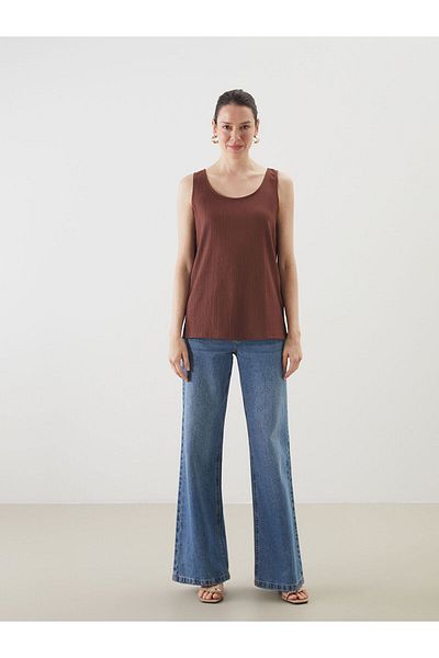 LC Waikiki U Neck Textured Women's Athlete