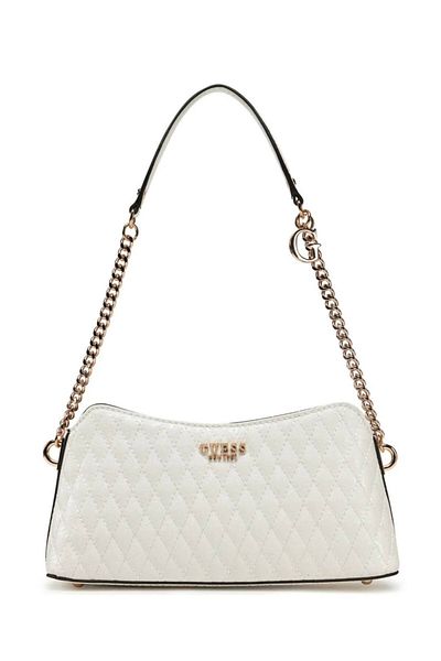 Guess Dámská bílá crossbody kabelka Betula Top Zip Hwgg9626170-whı