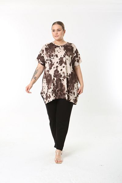 XL Modam Xlmodam Women's Large Size Lycra Tunic