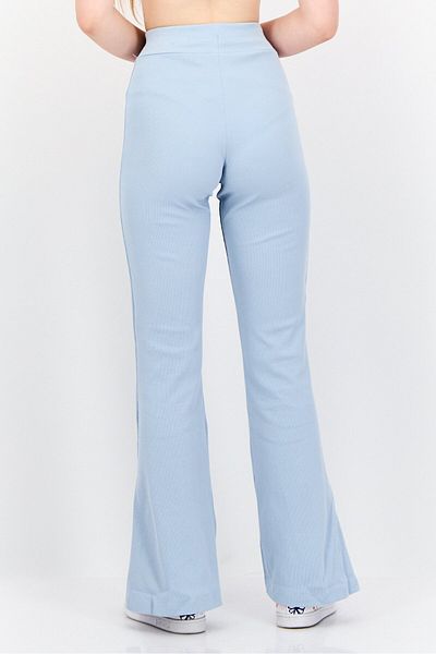 adidas Women Slim Fit Outdoor Flared Leg Pants, Light Blue