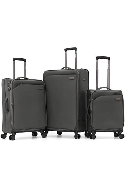Roberto Cavalli Double Spinner Luggage with Universal Combination Lock for All Tastes