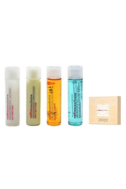 Wellness Exclusive 4 'lü Saç Ve Vücut Bakım Seti 4 X 35 ml 30gr Sabun