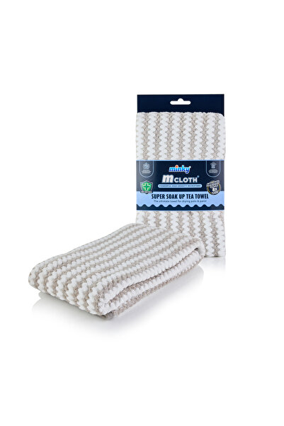 Minky Homecare مجموعة منشفة تجفيف فائقة الامتصاص من Minky MCloth مكونة من قطع...