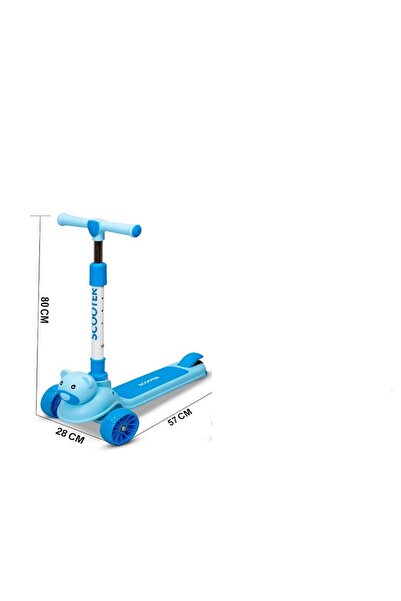 rexa سكوتر أطفال بواجهة على شكل دب