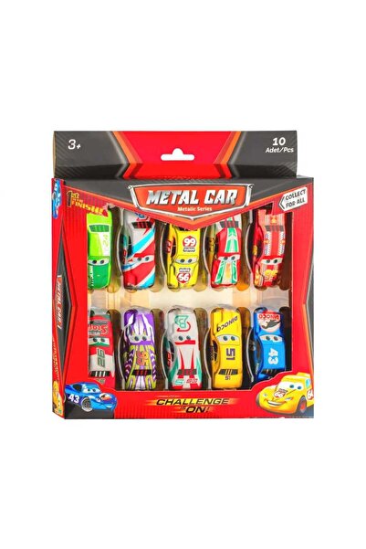 Beren Oyuncak Seçtim Aldım Beren Metal Araba Brn-2486 Metalik Seri 10 Adet 3