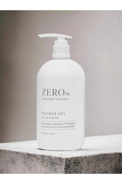 ZERO /o Naturally Kind Shower Gel 444 ML 15 FL OZ