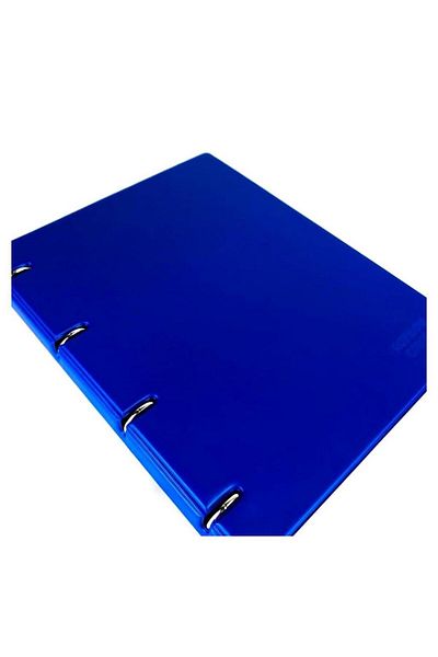 Önder Rainbow Colors 4 Ring PVC Navy Blue 122-06