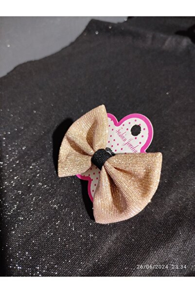 Fashion Jewellery Sarı Fiyonk Saç Tokası