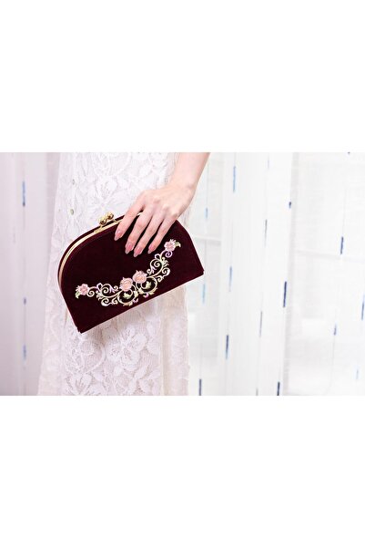 l'elefante حقيبة تنظيم المجوهرات المخملية الفاخرة مع التطريز - حقيبة تخزين أن...