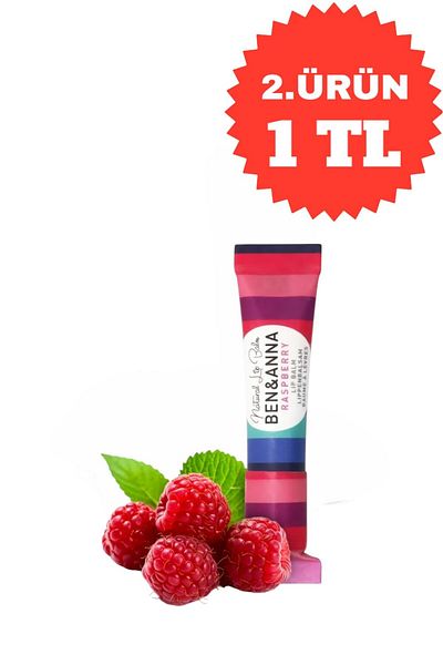 BEN ANNA Vegan Natural Lip Balm Raspberry 6 Gr