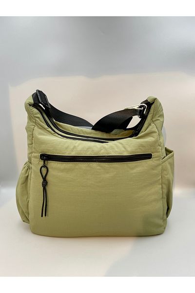 seyyah Multi-Pocket Water Resistant Parachute Fabric Medium Shoulder Bag