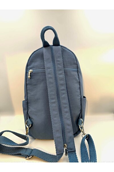 seyyah Çok Cepli Suya Dayanıklı Paraşüt Kumaş Sırt ve Body Bag İkili Kullanım Çanta