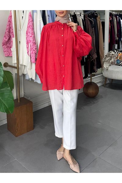 Ghisa Robali Balon Sleeve Shirt