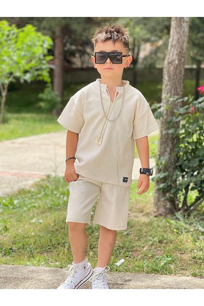 ALPİDS Alpi̇Ds Rope Detailed Boy's Waffle Suit