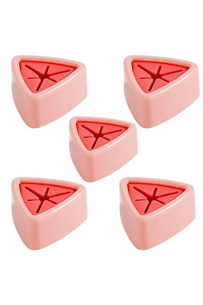 Evelise Set of 5 self-adhesive waterproof holder with Push Free system for storing kitchen or bathroom