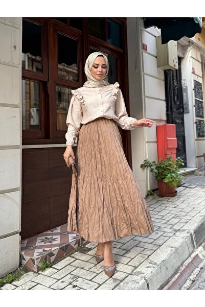 Enfa Tesettür Kraş Etek