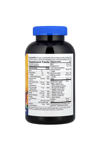 Nature's Way , Alive! Men's Gummy Multivitamin, Fruit, 150 Gummies