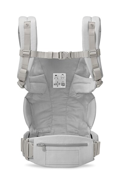 Ergobaby Omni Deluxe %100 Pamuklu (pearl grey) , 4 farklı taşıma pozisyonlu ergonomik kanguru ,