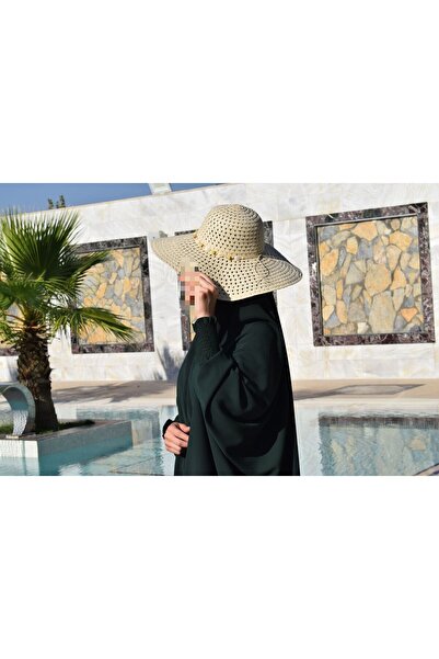 NAKŞİDİL Κοστούμι κεφαλής με βελόνα πέπλο μετάξι Medina