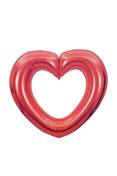 Party and Story 58 inch heart foil balloon
