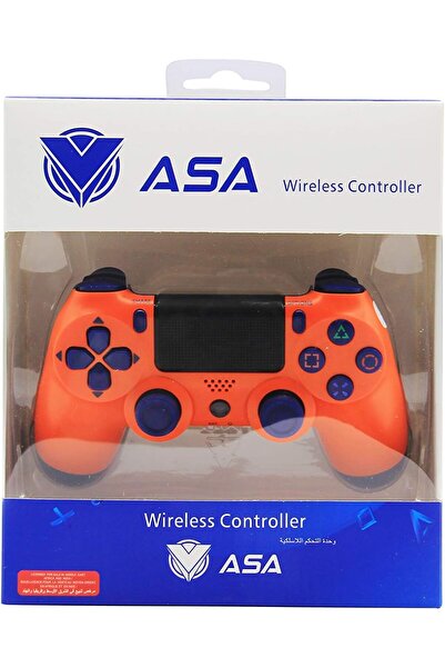 ASA Wireless Joystick for PlayStation 4 (Orange)