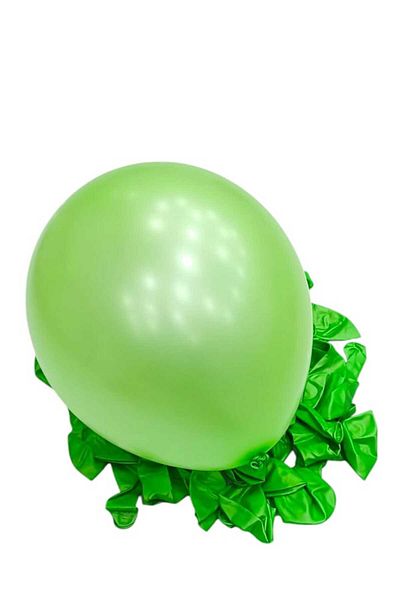 Party and Story 50pcs 12" Latex Balloons, Shiny Apple