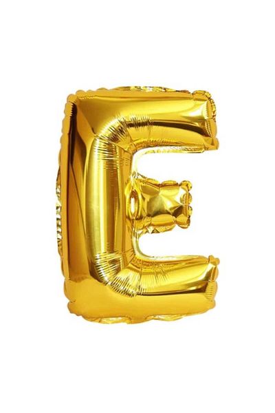 Party and Story Foil letter balloon, 32 inches, gold color, 80 cm