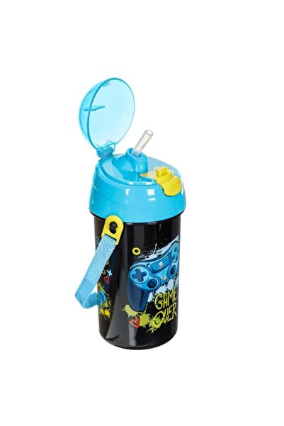 Jumbo Food box and glass set with lid, gamer model, Neirini, Multicolor, 750/500 ml, 2 pcs