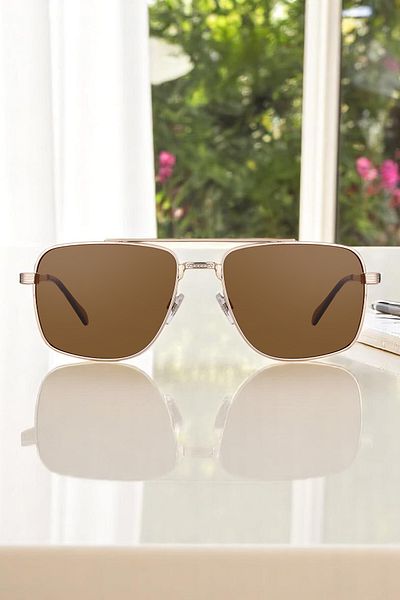 Daniel Klein Original 100% Polarized Uv400 Protection Gold Color Men Sunglasses Dkg6258C3