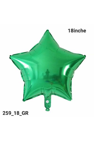 Party and Story 18 inch star-shaped colorful foil balloon
