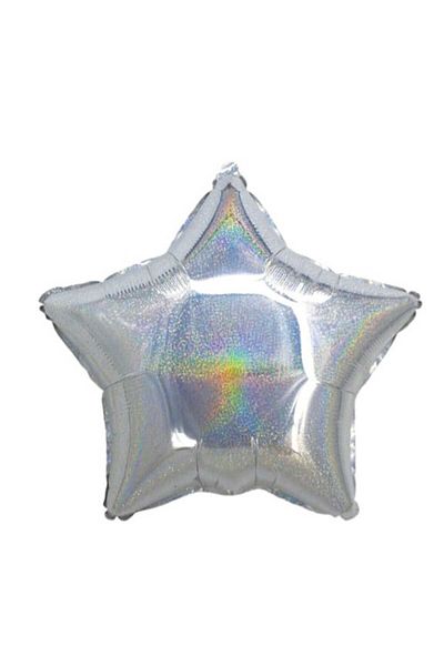 Party and Story 18 inch star-shaped colorful foil balloon