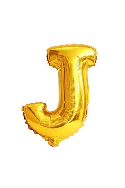 Party and Story Foil letter balloon, 32 inches, gold color, 80 cm