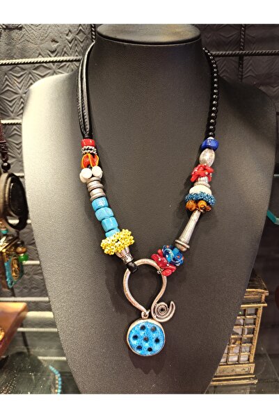 Fides SÜRYANİ NAZARLIK TASARIM KOLYE